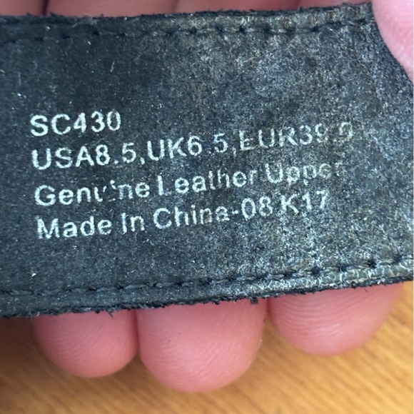 Aetrex 8.5 black Paris Slide Leather Sandal - Picture 7 of 10